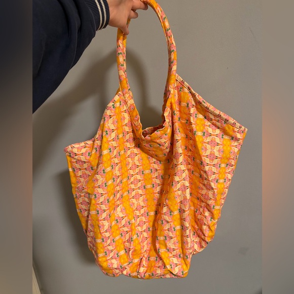 Laura Park 100% Cotton Large Tote Bag - Picture 2 of 6